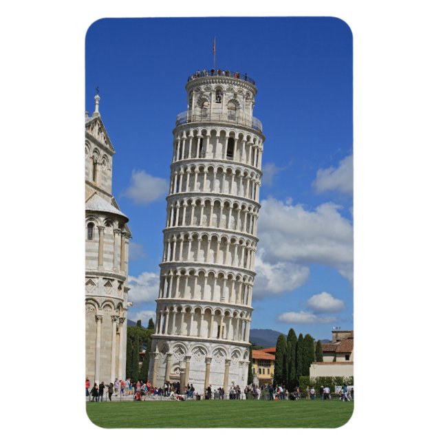 Ímã Torre de limpeza Pisa (Vertical)