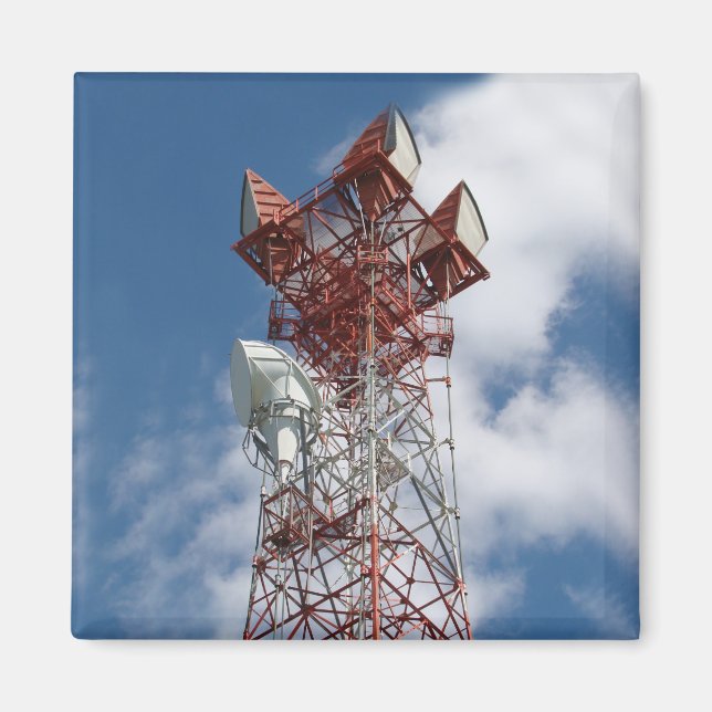 Imã Torre de telecomunicações micro-ondas (Frente)