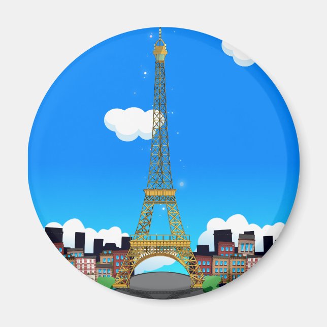 Imã Torre Eiffel (Frente)