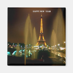 IMÃ TORRE EIFFEL À NOITE