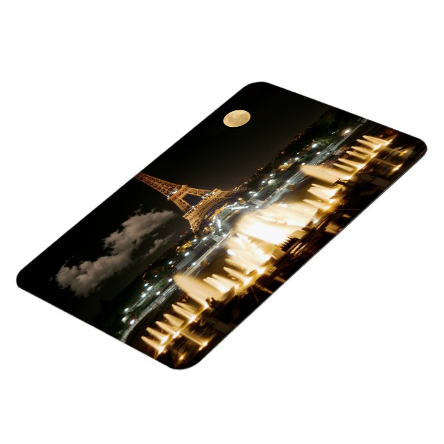 Ímã Torre Eiffel à Noite (Left Side)