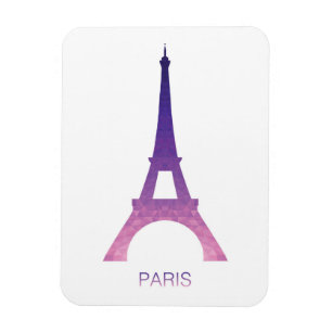 Ímã Torre Eiffel abstrata