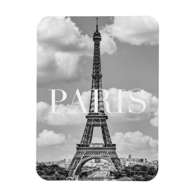 Ímã Torre Eiffel em Paris, França (Vertical)