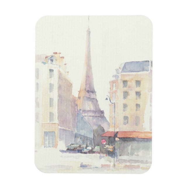 Ímã Torre Eiffel | Paris Watercolor (Vertical)