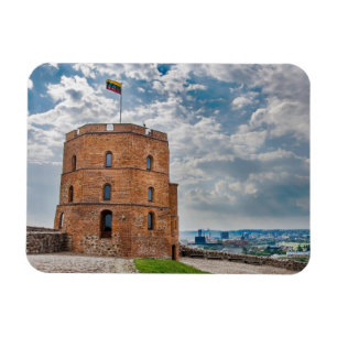 Ímã Torre Gediminas em Vilnius, Lituânia