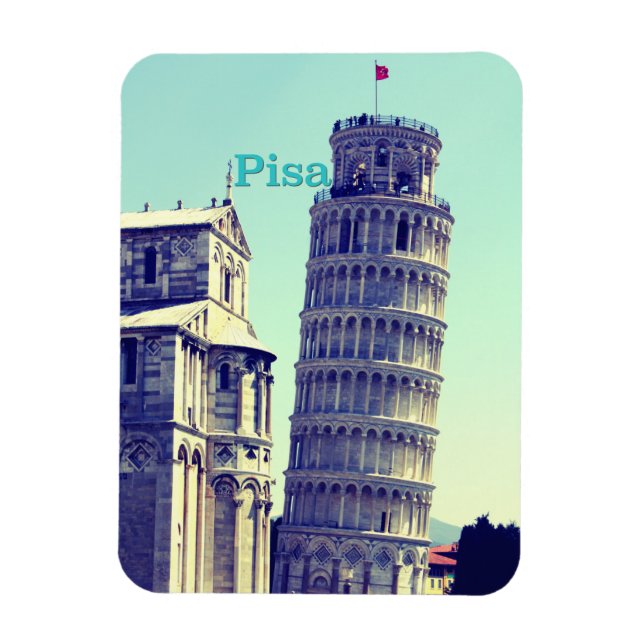 Ímã Torre inclinada de Pisa (Vertical)