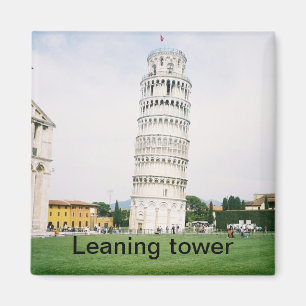 Imã Torre inclinada do ímã quadrado de Pisa