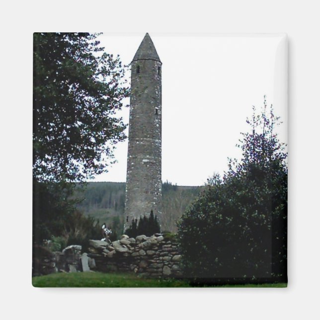 Imã Torre redonda,Glendalough,Co.Wicklow,Irlanda (Frente)
