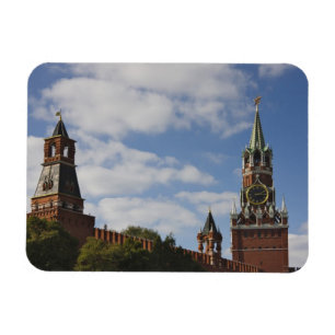 Ímã Torre Spasskaya na Praça Vermelha, Moscou, Rússia