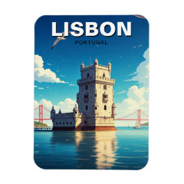 Ímã Torre Viagem Belem Lisboa Portugal