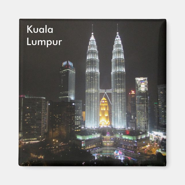 Imã torres de petronas malaysia (Frente)