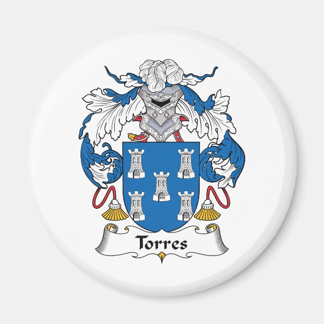 Imã Torres Family Crest (Frente)