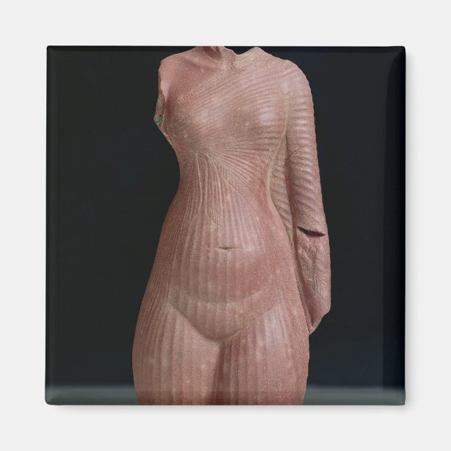 Imã Torso feminino, provavelmente Rainha Nefertiti (Frente)