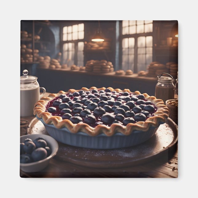 Imã Torta de Mirtilo (Frente)