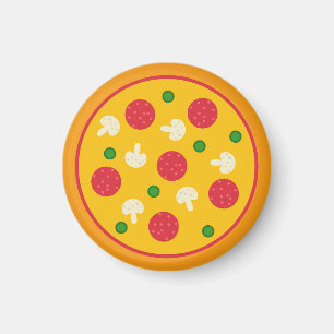Imã Torta de Pizza