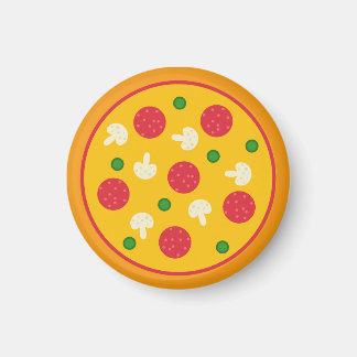 Imã Torta de Pizza