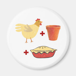 Imã Torta de Pote de frango