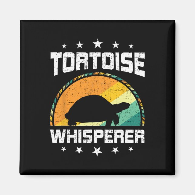 Imã Tortoise Whisperer Pesca Tanque Aquário (Frente)