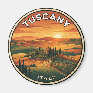 Imã Toscana Itália Campo Atardecer Itália