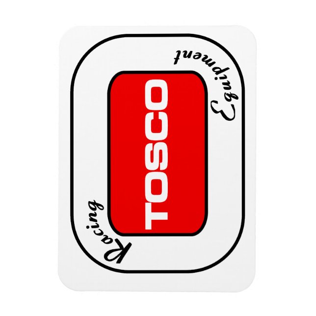 Ímã ToSCO Racing Magnet de 3" x 4" (Vertical)