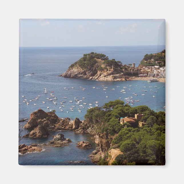 Imã TOSSA DE MAR. Cidade localizada em Costa Brava. (Frente)