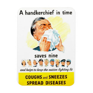 Ímã Tosse e espirra espalhar doenças