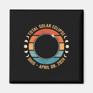 Imã Total 2024 Eclipse Solar Totalidade Caminho Homens