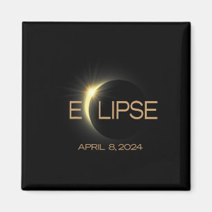 Imã Total de Eclipse Solar 2024 América