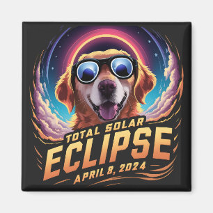 Imã Total do trevo do Ouro Eclipse Solar 2024