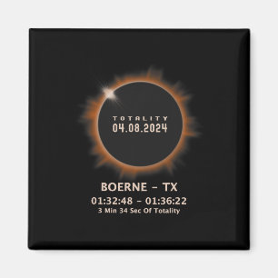 Imã Total Eclipse Solar 2024 04.08.24 Texas Tx