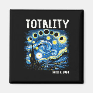 Imã Total Eclipse Solar 2024 4 08 Starry Nigh