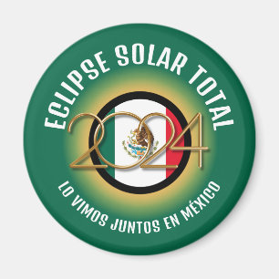 Imã TOTAL ECLIPSE SOLAR Verde 2024 México