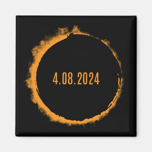 Imã Total Solar Eclipse EUA 8 de abril de 2024