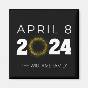 Imã Total Solar Eclipse EUA 8 de abril de 2024