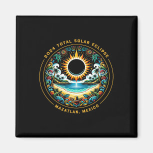Imã Total Solar Eclipse Mazatlan México - Beac Mexican