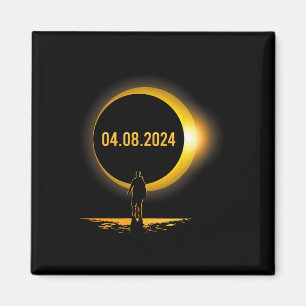 Imã Totalidade 04 08 24 Eclipse Solar Total Engraçado 