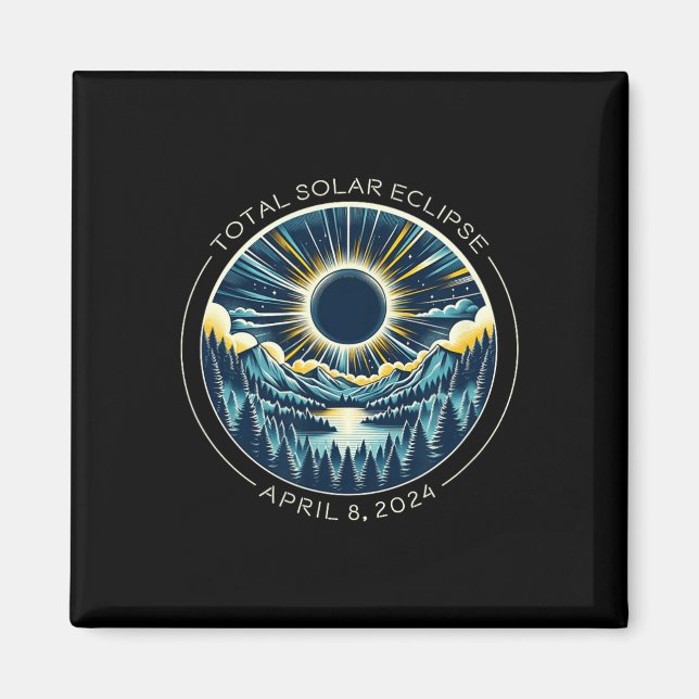 Imã Totalidade do céu de artéria solar com abril (Frente)