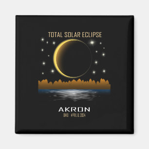 Imã Totalidade do Eclipse Solar Total 2024