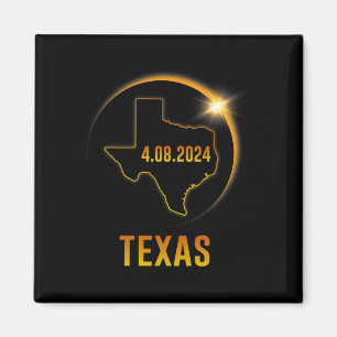 Imã Totality Solar Eclipse 8 de abril de 2024 Texas