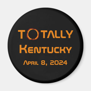 Imã Totalmente Kentucky 2024 Solar Eclipse