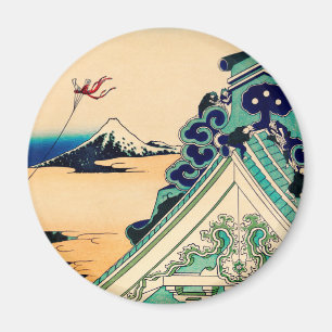 Imã Toto Asakusa Honganji por Katsushika Hokusai