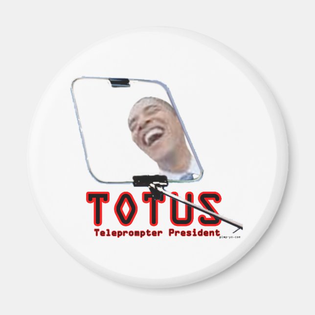 Imã TOTUS - Obama - O Presidente do Teleprompter (Frente)