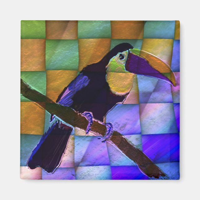 Imã Toucan 3 ímã (Frente)