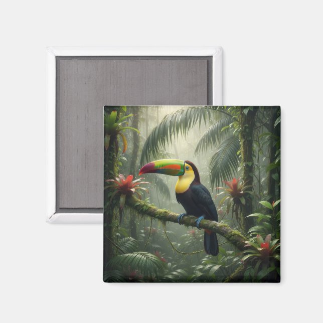 Imã Toucan Bird (Front/Back)