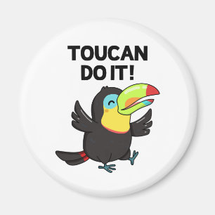 Imã Toucan Faz Isso Engraçado Encorajando Pássaro
