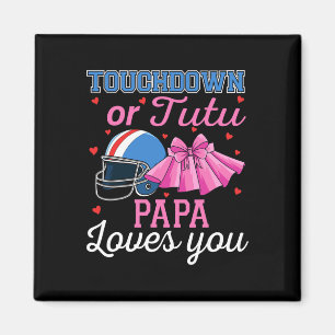 Imã Touchdown Ou Tutu Papai Ama Você Futebol Gênero R