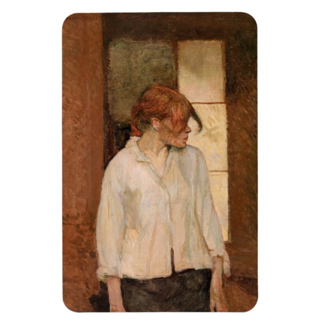 Ímã Toulouse-Lautrec - A Montrouge, Rosa La Rouge (Vertical)