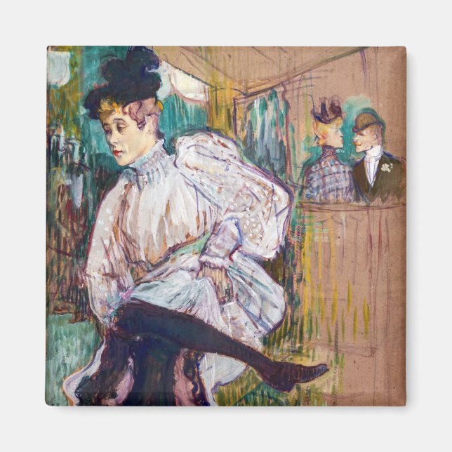 Imã Toulouse-Lautrec - Jane Avril Dancing (Frente)