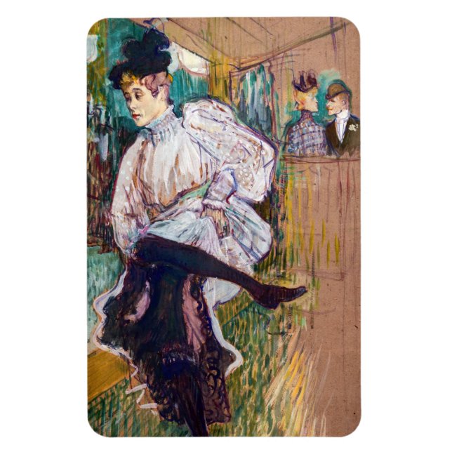 Ímã Toulouse-Lautrec - Jane Avril Dancing (Vertical)
