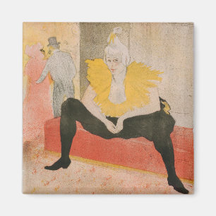 Imã Toulouse-Lautrec - Mademoiselle Cha-u-kao Sentada